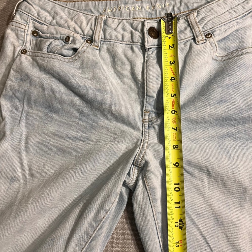 Light Blue Women's Jeans - Picture 5 of 9